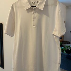 BYLT Basics Classic Cream Polo Shirt
